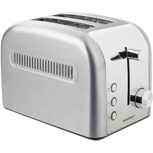 Тостер Silver Crest STS 850C1 850W Silver + 7 режимов обжаривания - фото 1