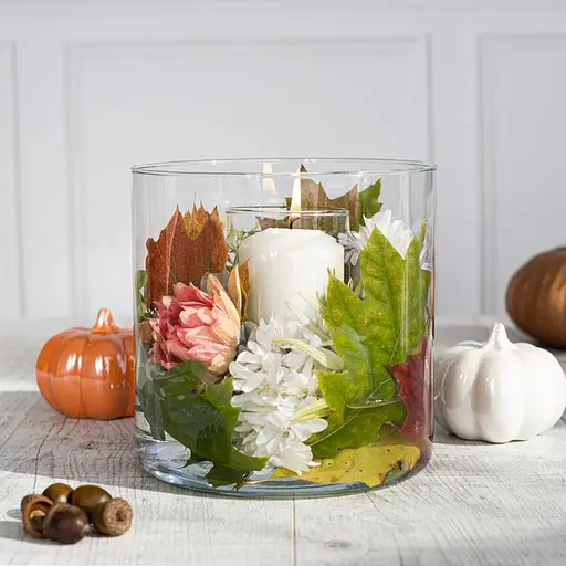 Ваза Trendglass Flora скляна для квітів та декору 19 см (35096) - фото 3