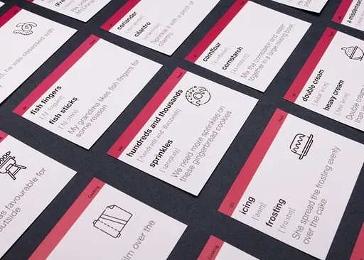 Настольная игра English Student Карточки для изучения английского языка English Student - British vs American English (укр.) (591225926) - фото 5