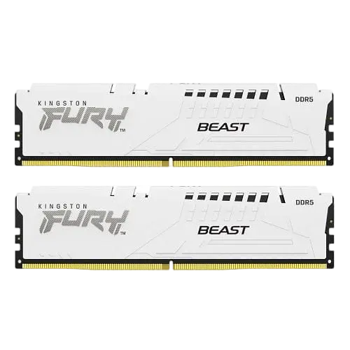 Оперативна пам'ять Kingston Fury 32GB (2x16GB) DDR5 5600MHz Beast White (KF556C36BWEK2-32)