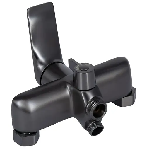 Смеситель для ванны Qtap Vlasta New QTVLA260GMB45645 Gunmetal Black PVD - фото 2