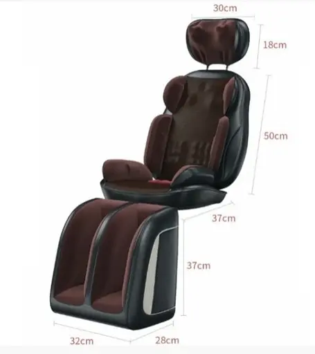 Массажная накидка кресло Benbo AM-607G с подогревом - фото 3