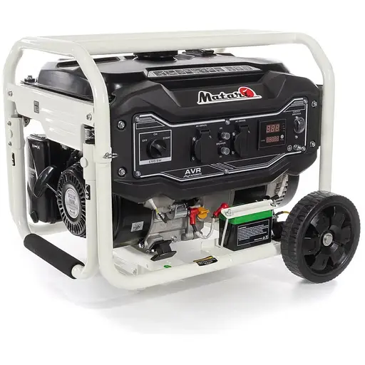 Бензиновый генератор Matari MH6000E (4 кВт), однофазный 220V, 50Hz, объем бака 13л, стартер