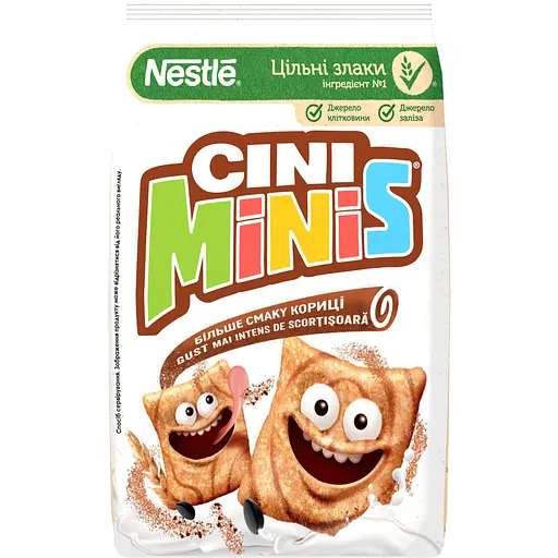 Готовий сухий сніданок Cini Minis з корицею 210 г