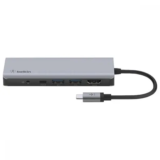 Док-станція для ноутбука Belkin USB-C 7-in-1 Multiport Dock (AVC009BTSGY) - фото 3