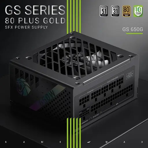 Блок питания GameMax GS 650G V25 650W SFX 80+ Gold (GS 650G V25) - фото 11