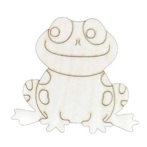 Набір дитячої творчості Розпис по дереву "Магніти-равлик та жабка" РД-013 - фото 5