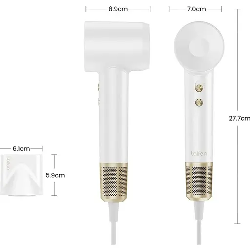 Фен Laifen Swift Premium Platinum White (LF03-PTG-EU) [130088] - фото 9