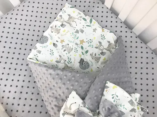 Дитячий плед конверт Moontime 100x80 см "Оленята" - фото 2