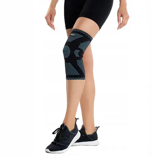 Фіксатор (бандаж) для коліна 4FIZJO 1 шт 4FJ0449 Size M (P-5907739317858) - фото 8