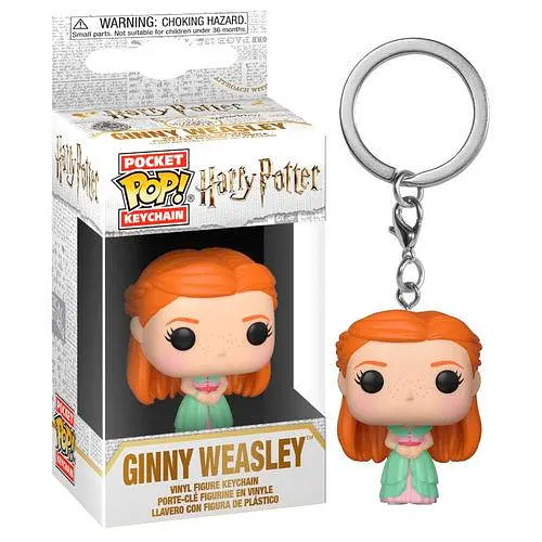Фигурка-брелок Funko Pop Фанко Поп Гарри Поттер Джинни Harry Potter Ginny Yule Ball 4 см HP GW 92 - фото 2