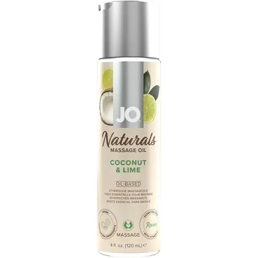 Массажное масло System JO Naturals Massage Oil Coconut&Lime 120 мл