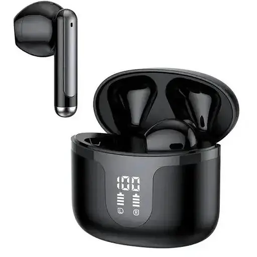 Беспроводные наушники S47 TWS, Bluetooth 5.3, LED дисплей, водостойкие IPX7.