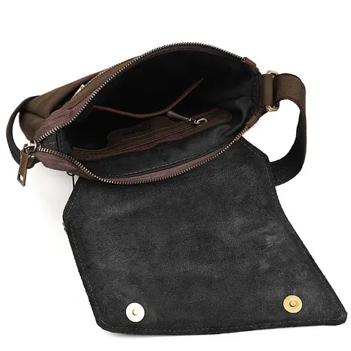 Шкіряна чоловіча сумка TARWA 22х25,5х4 см nsa0001157 - фото 2