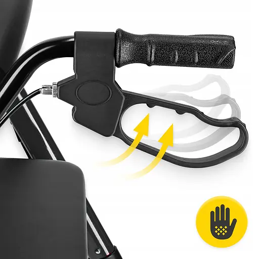 Роллер для ходьбы 4FIZJO складной, с сумкой Black (P-5905973406475) - фото 10