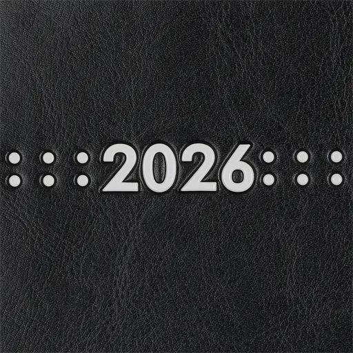 Щоденник датований Buromax Memory 2026 A5 штучна шкіра сірий (BM.21151-09) - фото 3