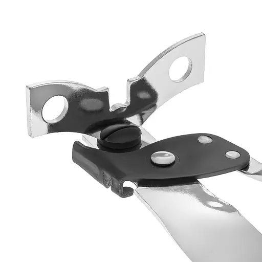 Нож консервный + открывачка открывалка открывашка из нержавеющей стали 17 см, A-plus Серебристый 84627 - фото 3