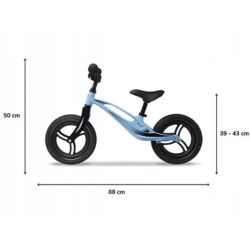 Біговел Lionelo Bart Tour blue sky блакитний (LOE-BART TOUR BLUE SKY) - фото 5