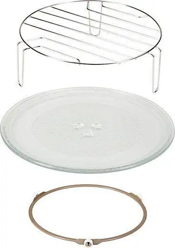 Микроволновая печь Hanseatic AG720CE6-PM 13224906 Гриль 20L 8 программ Черный - фото 4