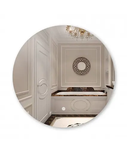 Зеркало Мойдодыр Eclipse 85x85 S с LED-подсветкой и сенсором - фото 1