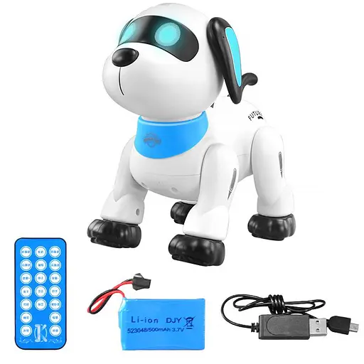 Інтерактивна іграшка Собака-Робот SHT K21 White - фото 2