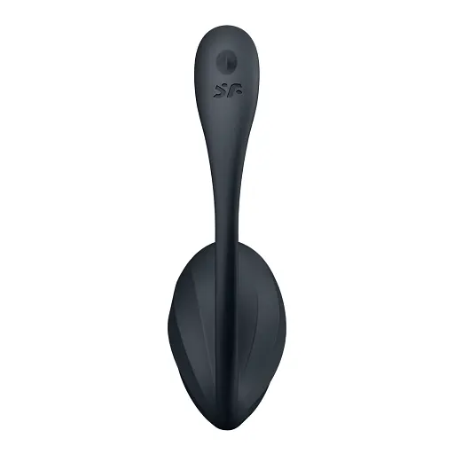 Віброяйце Satisfyer Ribbed Petal чорний - фото 4
