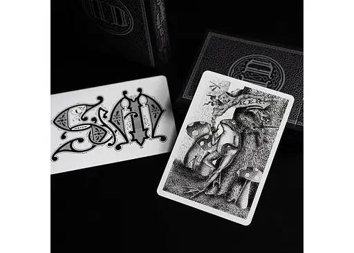 Карти гральні United States Playing Card Company Smoke & Mirrors 15th Anniversary Editon - Smoke (white box) (ВР_SMAES) - фото 6