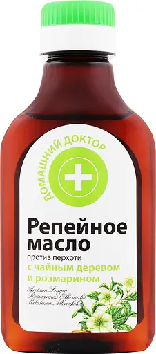 Реп'яхова олія Домашний Доктор, проти лупи, 100 мл - фото 3