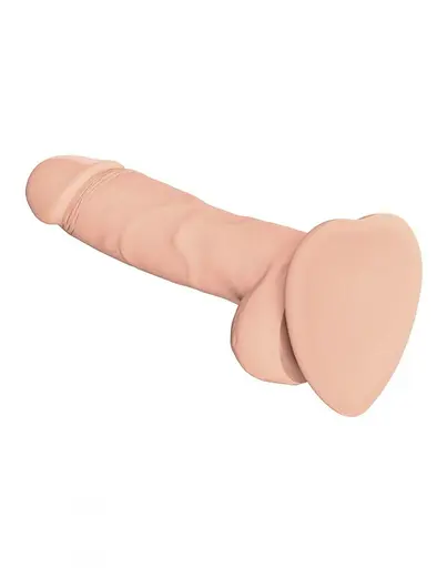 Реалістичний фалоімітатор Strap-On-Me SOFT REALISTIC DILDO Vanilla - Size S - фото 2