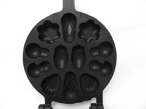 Форма для выпечки орешков и печенья орешница "Лесное Ассорти" (большая) с антипригарным / тефлоновым покрытием, ХЕАЗ 81843 - фото 7