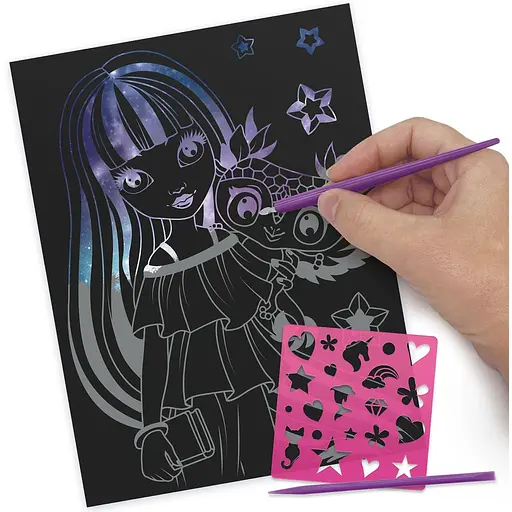 Набор для творчества Nebulous Stars S2 Гратаж: Звездные гравюры (11028) - фото 3