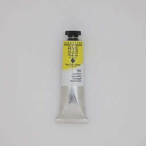 Масляная краска Rive gauche 40 мл, Лимонно-желтый (Lemon Yellow)