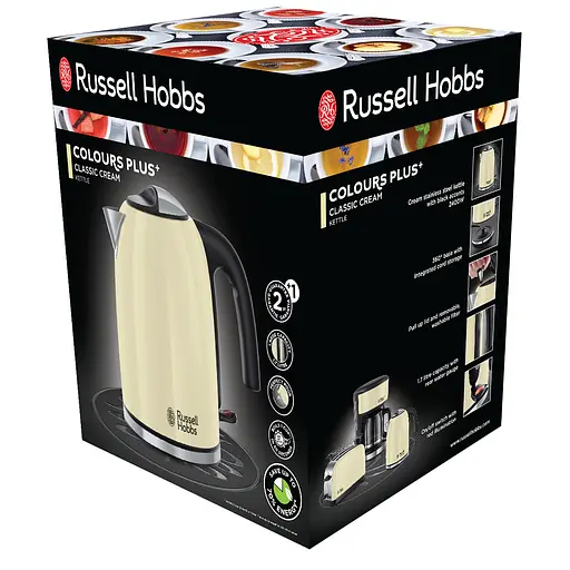 Електрочайник Russell Hobbs Colours Plus Classic Cream 20415-70 - фото 2