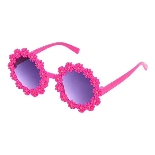 Очки детские солнцезащитные с оправой-цветами 12.5 см FG24030506B (в ассортименте)