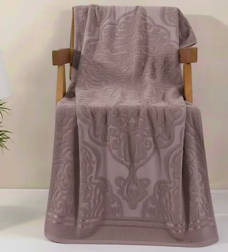 Махрові банні рушники 70x140 см - великий сімейний набір 6 шт. DT-161-72 м'яка махра різні кольори для ванни та душу - фото 4