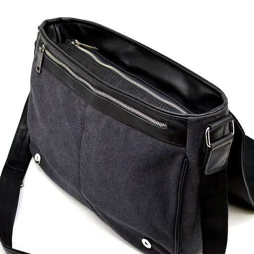 Шкіряна чоловіча сумка через плече TARWA 37х27х11 см nsa0001270 - фото 6