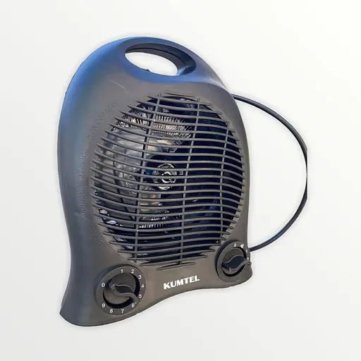 Тепловентилятор Дуйчик кімнатний Kumtel LX- 6441 Black 2000 Вт - фото 8