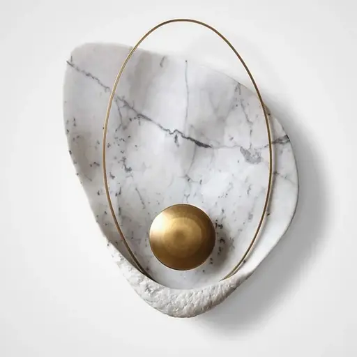 Настінний світильник MJ-Light SHELL 3000K WH 10018 - фото 1