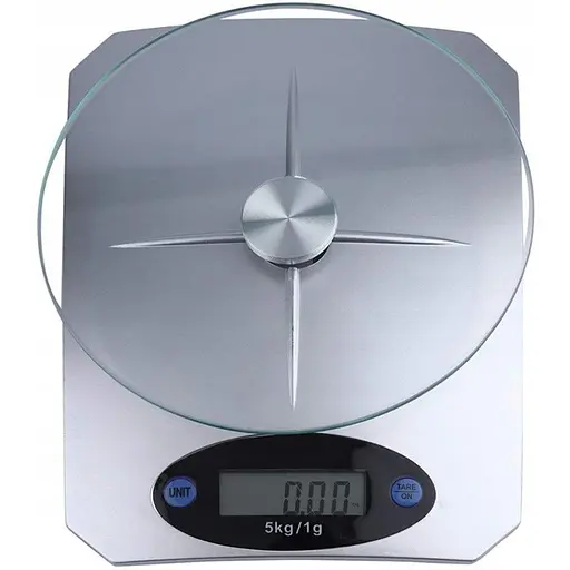 Весы кухонные Edenberg до 5 кг со стеклянной поверхностью EB-75804 - фото 2