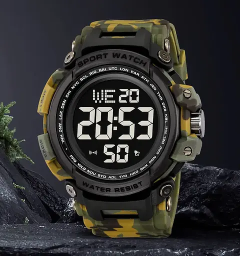 Годинник чоловічий наручний спортивний Skmei 2422 (Камуфляж) - фото 5