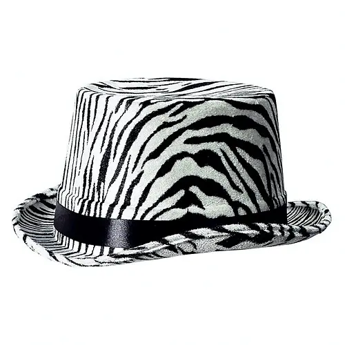Капелюх Циліндр зебра - фото 1