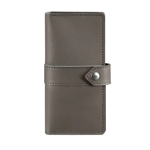 Кожаное женское портмоне 3.1 темно-бежевый Краст - фото 7