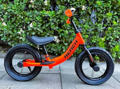 Велобег Corso Reach, стальная рама, колесо 12", надувные колеса, подножка, подставка для ног, звонок RC-6380-94 - фото 2