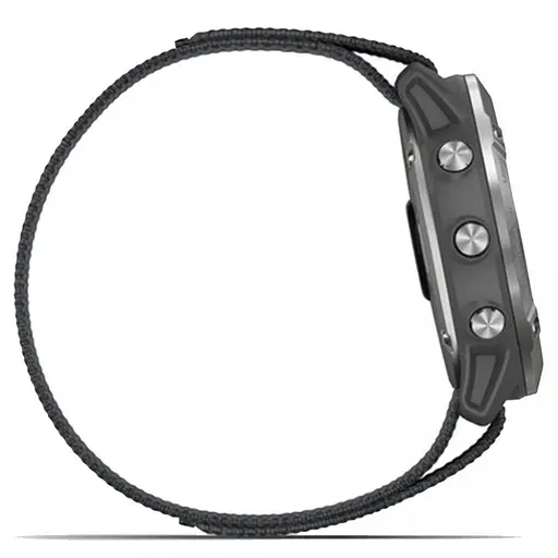 Смарт-годинник Garmin Enduro Steel with Gray UltraFit Nylon Strap (010-02408-00/10) - фото 4