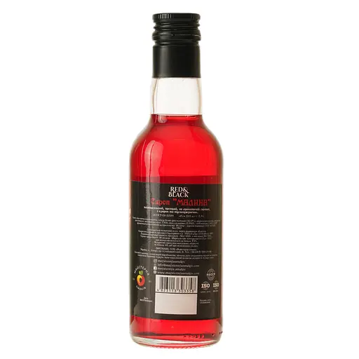 Сироп Red&Black Малина 0.25 л - фото 3