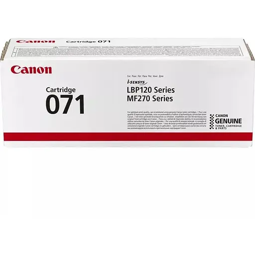 Картридж Canon 071 MF272/MF275/LBP122 Black (5645C002)