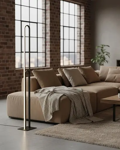 Торшер Goldlux 335227 Cordoba LED 1x25W 4000K 3200Lm IP20 чорний - фото 2