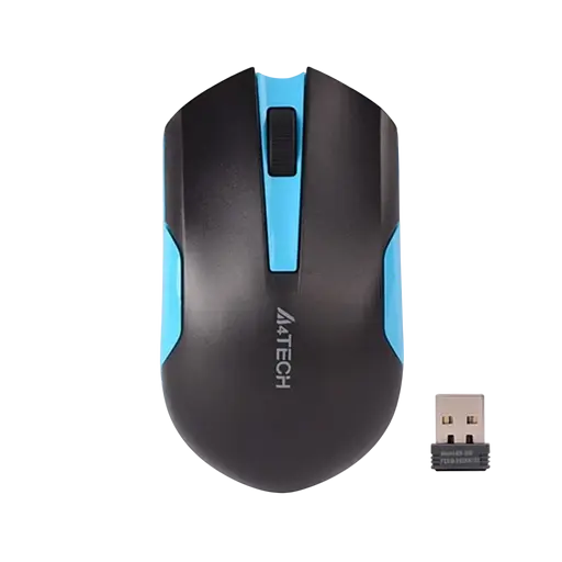 Миша бездротова A4Tech G3-200N Black/Blue