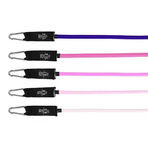 Набір трубчастих еспандерів Cornix 5 шт. 4.5-13.6 кг XR-0258 - фото 2