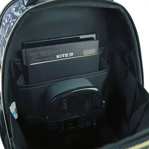 Рюкзак Kite Education каркасний 555 DC Чорний (DC26-555S) - фото 12